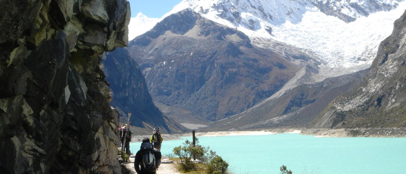  LAGO0N PARÓN  in the Huaras mountain range, Ancash, Peru, mountain guides uiagm 